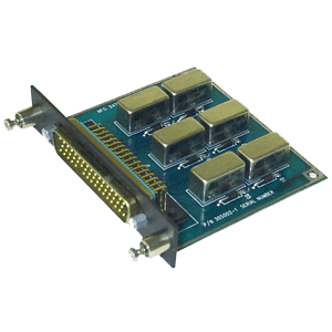 Sandia Aerospace SR623 six 2-pole relay module for aircraft, providing dependable control for avionics, lighting, and electrical systems.