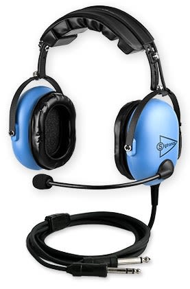 Sigtronics S-58 passive mono aviation headset offering clear audio, comfort, and lightweight design for pilots.