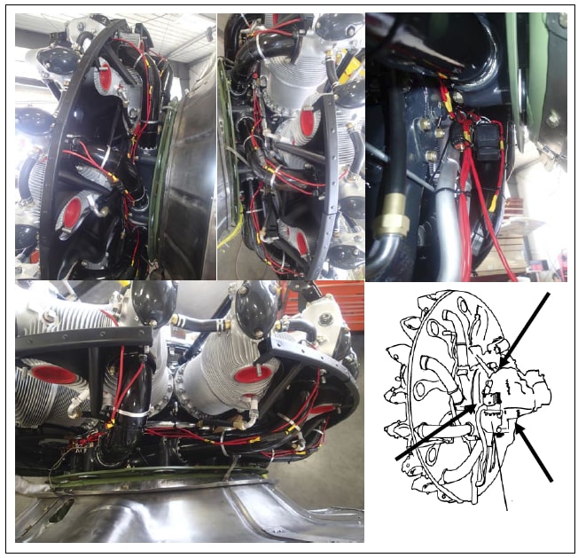 Tanis engine preheat system for Pratt & Whitney 9-cylinder aircraft engines, providing reliable cold weather starts and engine protection.