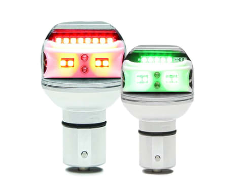 WAT Chroma Series LED Plug-N-Play position lamps TSO providing bright FAA-approved lighting for enhanced aircraft visibility and safe flight operations.