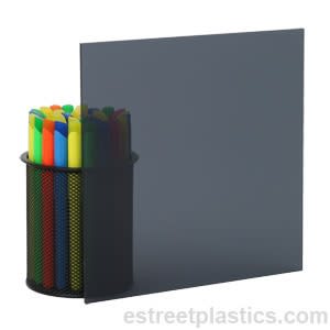 1/8" x 12" x 12" Transparent Grey Smoked Polycarbonate Lexan (Dark) Sheet 1/8" x 12" x 12" Transparent Grey Smoked Polycarbonate Lexan (Dark) Sheet