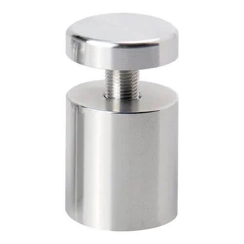 XL Mono Mount Aluminum Bright Silver 2 PK, standoff, stand off, pizazz