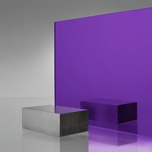 Purple Plexiglass Acrylic Mirror #1020 - 1/8" Thick