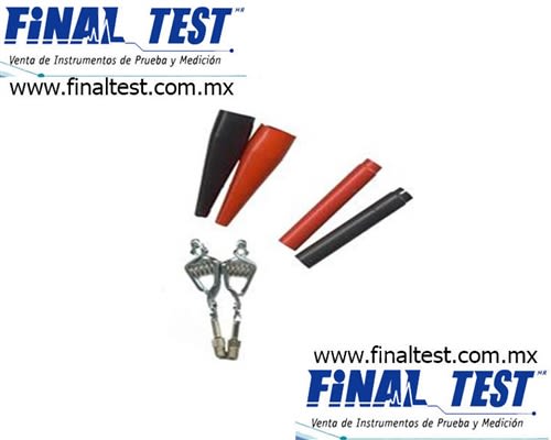 Tegam 12501 Adaptadores de clip de cocodrilo para 110A, 120, 122 y 125