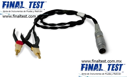 Tegam 17501-5 Kelvin Klip Leads para 1740 y 1750, 5 pies