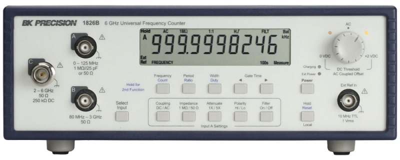 BK Precision 1826B 6 GHz Universal Frequency Counter