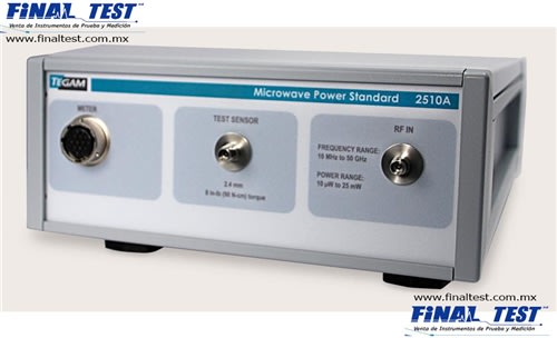 TEGAM 2510A Microondas estándar de calibración, pasante, 10 MHz-50 GHz