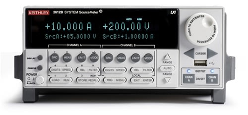 Keithley 2612B - Medidor de fuente de doble canal, 200 V, pulso de 10 A Keithley 2612B - Medidor de fuente de doble canal, 200 V, pulso de 10 A