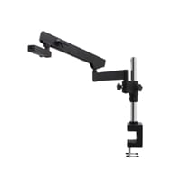 Articulating Arm Stand with Vertical Post and Table Clamp