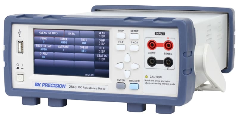 B&K Precision 2841 - Medidor de resistencia CC