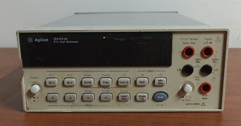 Keysight Technologies (antes Agilent)  34401A - Multimetro Digital  de 6 1/2 digitos