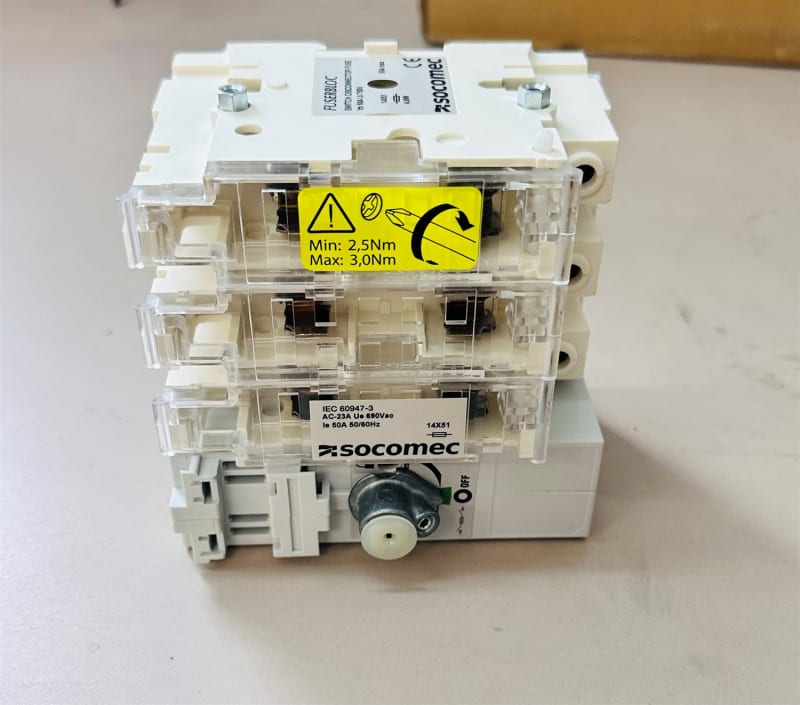 Socomec 3851-3005 Interruptor seccionador con fusible