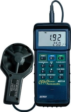 Extech 407114-NIST ANEMOMETRO