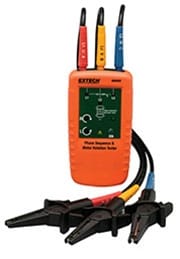 Extech 480403 - Probador de Rotacion y Fase de Motor