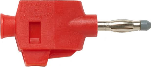 Pomona 73090-2 BANANA PLUG, QUICK CONNECTION (RED)
