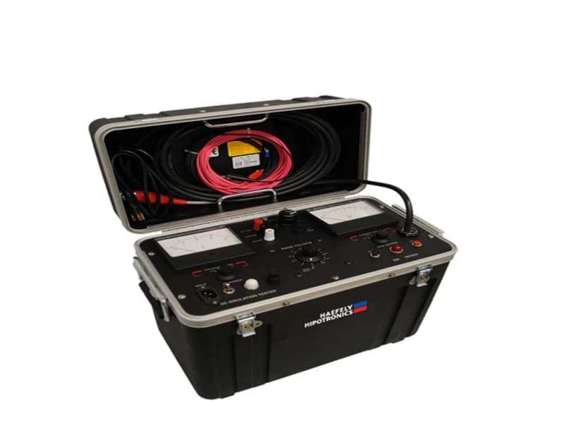 Hipotronics 8120-5PL-A Comprobador de hipot portátil analógico CC de 120 kV