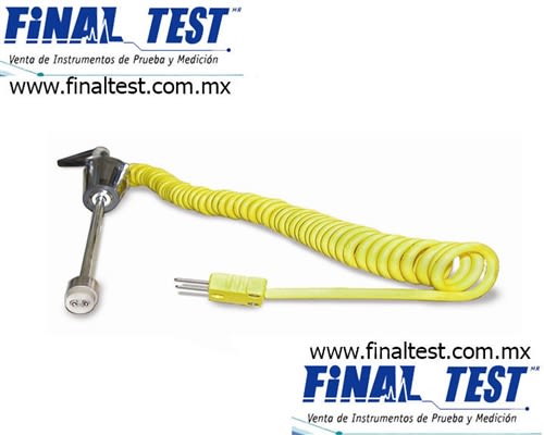 Tegam 83115 Sonda de temperatura alta, tipo K, superficie  Rango de temperatura: 900 ° F (482 ° C)