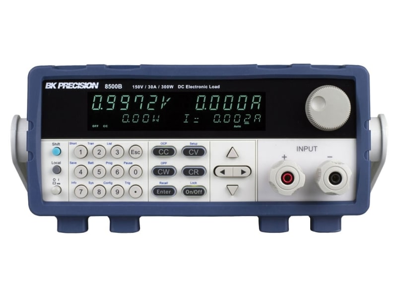 B&K Precision 8500B - Carga electrónica de CC programable de 150 V, 30 A, 300 W