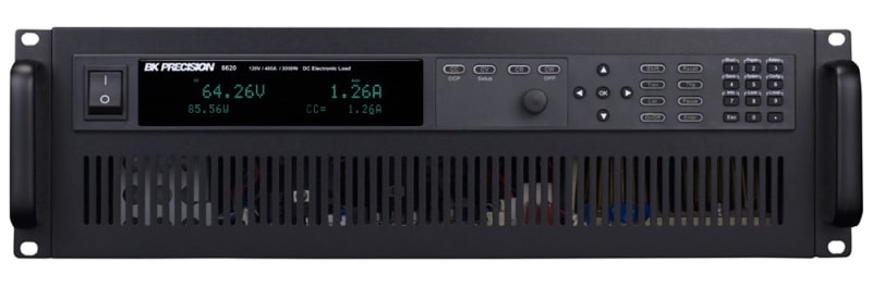 BK Precision 8620 120V, 480A, 3000W DC Electronic Load with GPIB