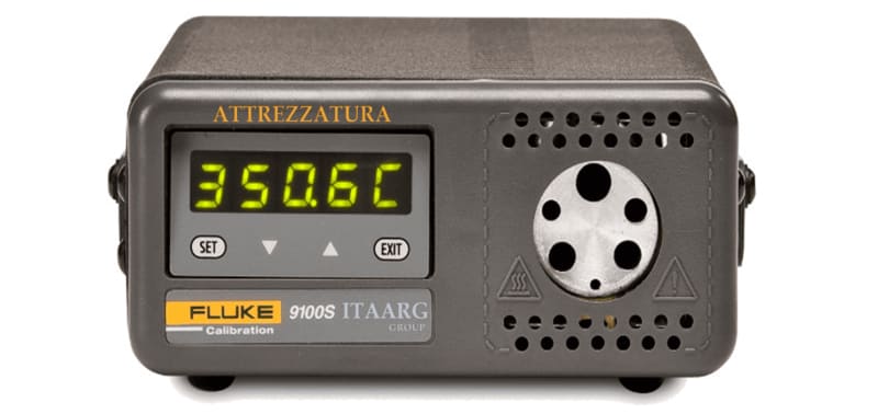 Fluke 9100S-725-KIT PAQUETE POZO SECO MANO-CALIBRADOR DE PROCESOS 725. ALTA TEMP.