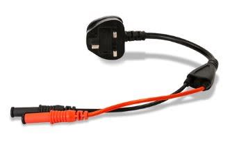 Extech ADPTR-HDV - adaptador de enchufe con enchufe británico tipo G de 3 pines