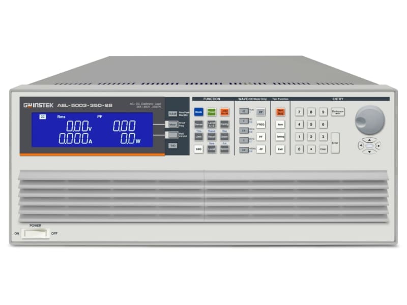 GW Instek AEL-5003-350-28 Carga electrónica CA/CC, 350 V/28 A/2800 W GW Instek AEL-5003-350-28 Carga electrónica CA/CC, 350 V/28 A/2800 W