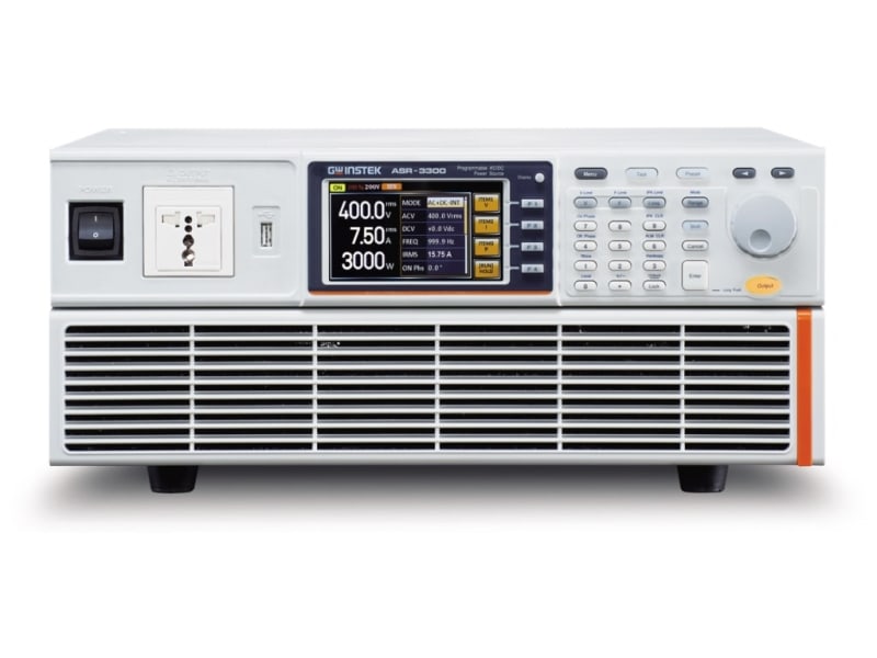 GW Instek ASR-3300 - Fuente de alimentación CA / CC programable de 3 kVA GW Instek ASR-3300 - Fuente de alimentación CA / CC programable de 3 kVA