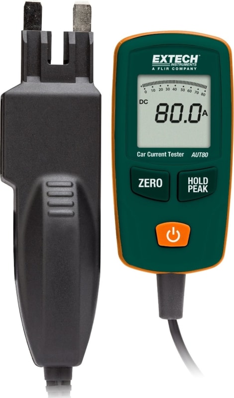 Extech AUT80 PROBADOR DE CORRIENTE AUTOMOTRIZ 80A