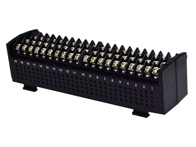 Graphtec B-565 Terminal de entrada para la serie GL8XX, 20 canales alta exactitud, alto aislamiento, acepta RTDs de 3 terminales