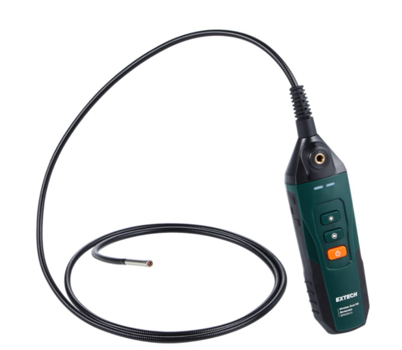 Extech BR450W-E Boroscopio de video inalámbrico doble HD