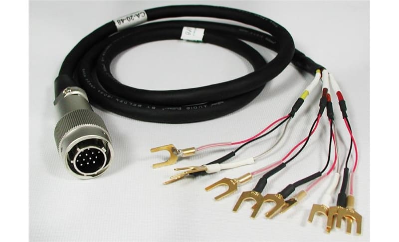 Tegam CA-20-24 Calibration Cable for the 1830A with Spade Lugs, 24"