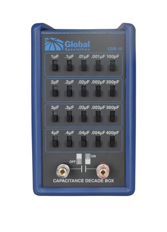 Global Specialties CDB10 - Caja de Década de Capacitancia