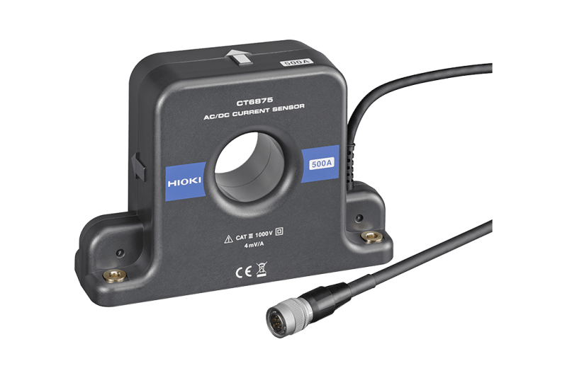 Hioki CT6875 AC/DC Current Sensor (500A DC-2MHz 3m Cable)