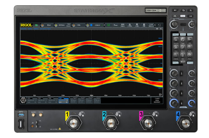 RIGOL DS80604 Analizador de Espectro en Tiempo Real de 3 GHz Compatible con VNA