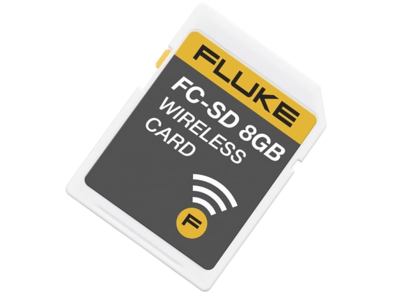 Fluke FLK-FC-SD-8GB - Tarjeta SD inalámbrica