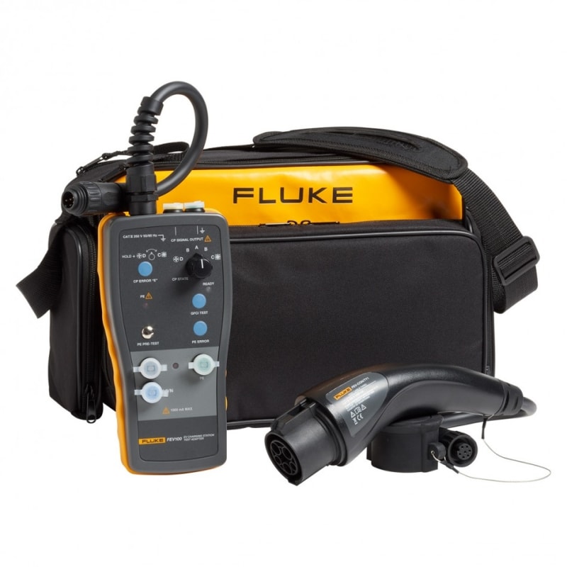 Fluke FLK-FEV100/TY1 - Estación de carga para vehículos eléctricos Adaptador de prueba EVSE Fluke FLK-FEV100/TY1 - Estación de carga para vehículos eléctricos Adaptador de prueba EVSE