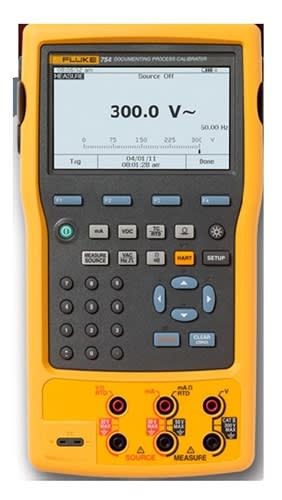 Fluke 753 - Calibrador de procesos sin bus de comunicación.