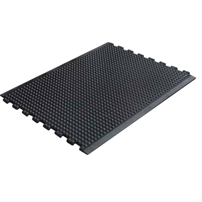 TransformingTechnologies FM53X4IC Alfombrilla antifatiga ComfortDOME ESD – Pieza central entrelazada - 3'x4′