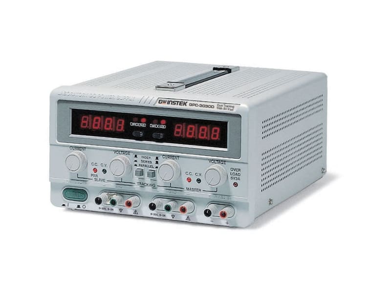 Instek GPC-3030D Fuente de poder con pantalla digital 0-30 V 0-3 A