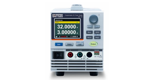 GW Instek GPP-1323G Fuente de alimentacion CC programable con GPIB/LAN, 195 W, 0-32 V / 0-3 A, serie GPP