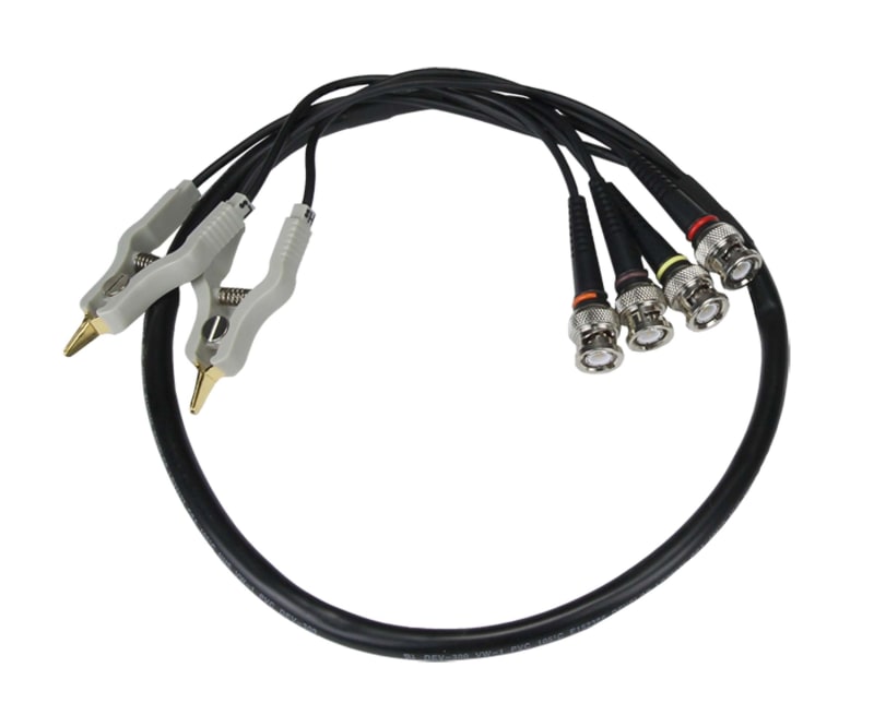 Global Specialties GSA-3746 - Clips de cocodrilo estándar para tapones tipo banana revestidos