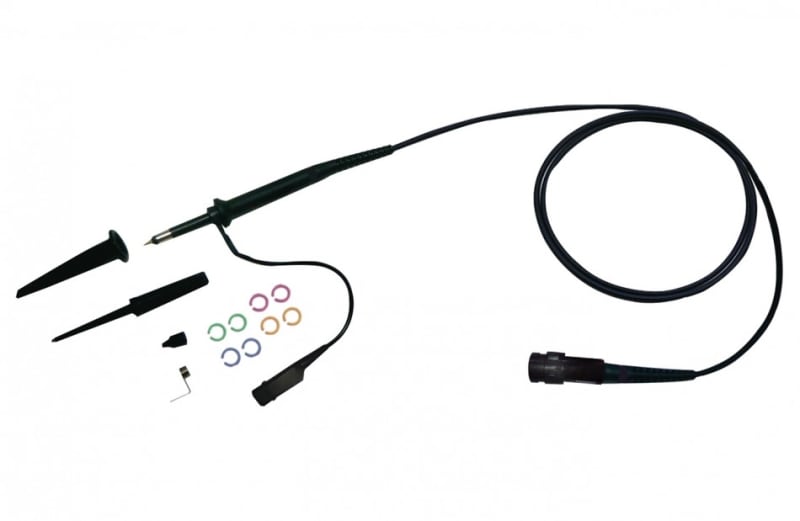 GW Instek GTP-150B-2 Punta de osciloscopio pasiva, 150 MHz, set de 2 piezas, serie GTP