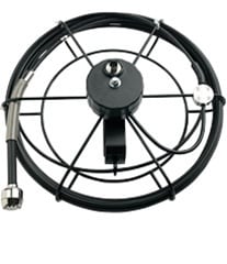 Extech HDV-25CAM-10G - cabezal de cámara de videoscopio de 25 mm FOV de 73°/lente de profundidad de campo larga y cable de fibra de vidrio de 10 m
