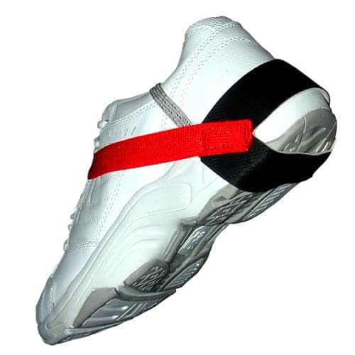 TransformingTechnologies HG1360R Heel Grounder, 1.25" Cup, Stretch Velcro, 1 Meg, Red