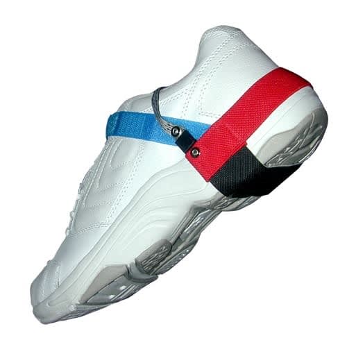 TransformingTechnologies HG1590 Heel Grounder, 35mm, Red, Velcro, 1Meg