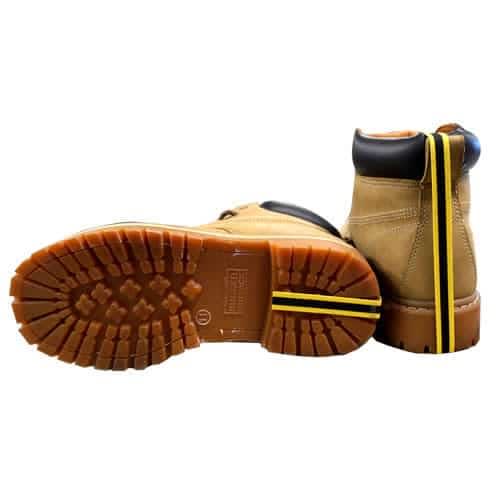 TransformingTechnologies HG4560L Disposable Heel Grounder (Yellow/Black) Long, 24"  (Paquete de 100)