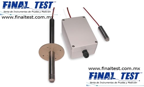 Tegam HTRH-D Transmisor de temperatura / temperatura de alta temperatura, 4-20 mA, montaje en conducto  Rango de Humedad: 3% a 95% RH Precisión de humedad: ± 2% Rango de temperatura: -40 ° C a 180 ° C