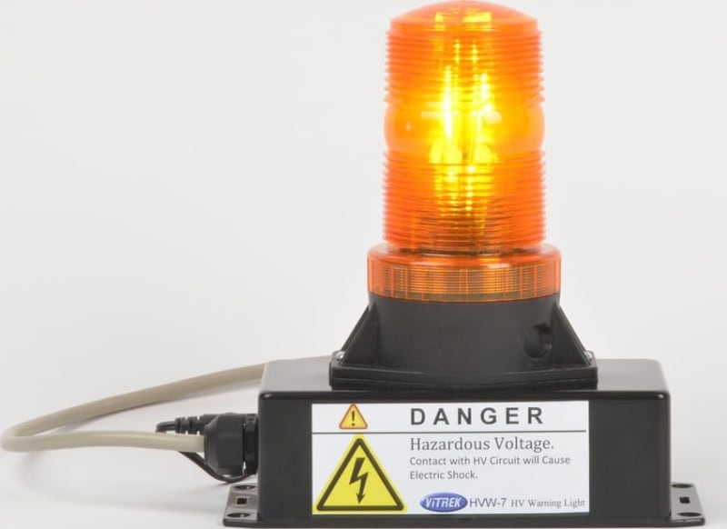 Vitrek HVW-7 Luz de advertencia de alto voltaje