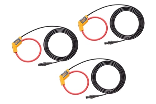 Fluke I17XX-FLEX6000/3PK - Kit de 3 Sondas Flexibles de Corriente, 1.8m de largo, 6000 A, Para Fluke 17XX