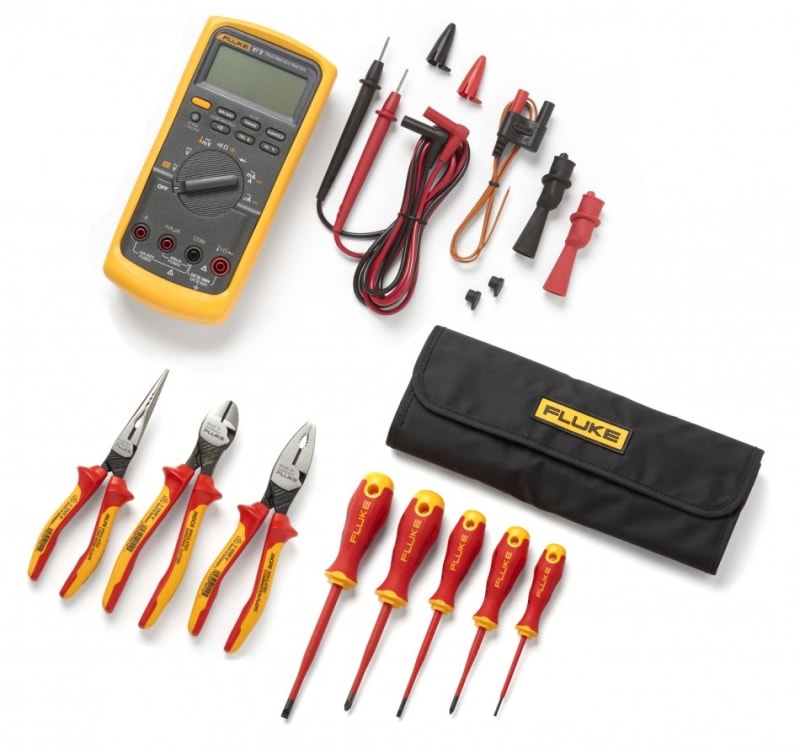 FLUKE IB875K Multimetro Fluke 87-5 + Kit de herramientas aisladas modelo IKST7